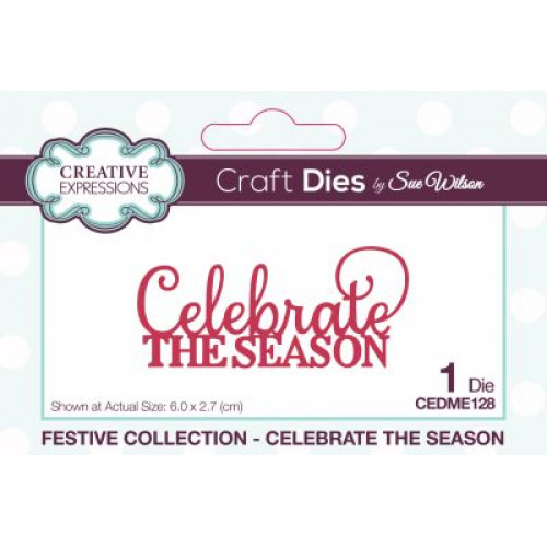 celebrate the season - sue wilson festive collection cedme128